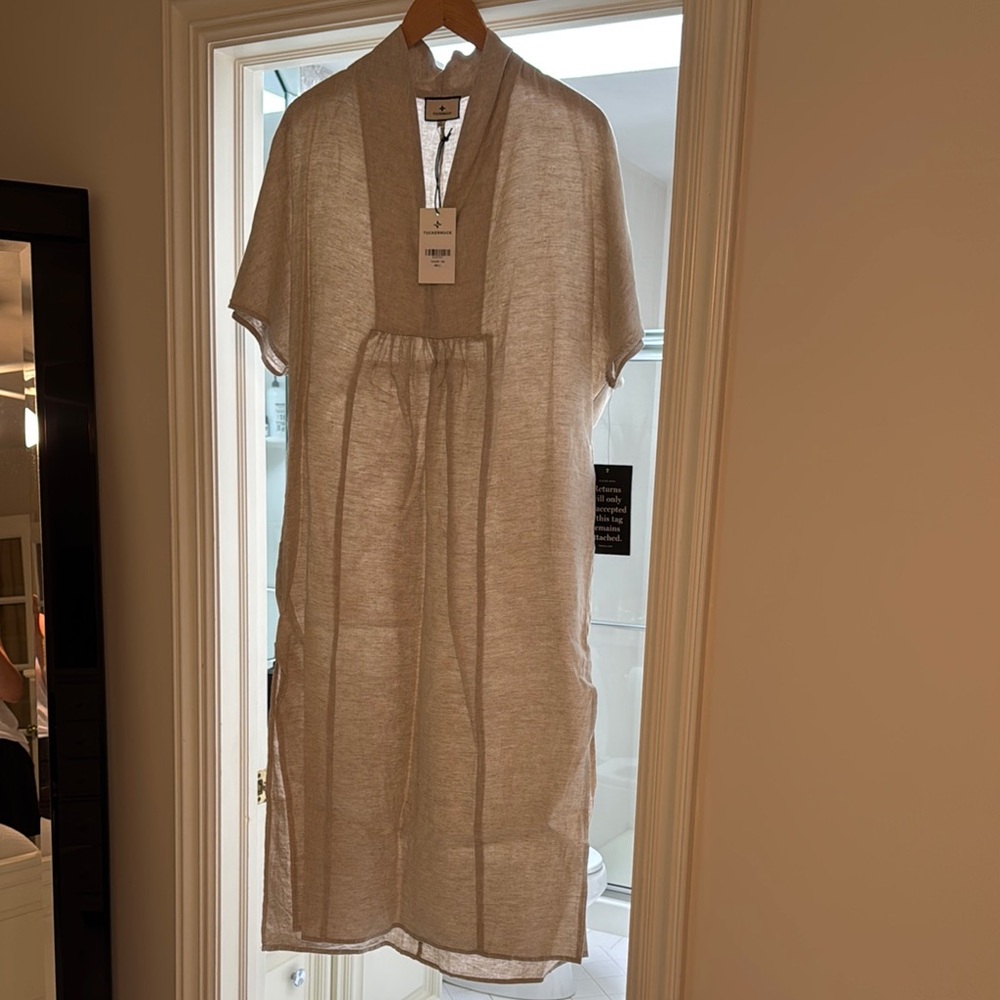 NWT Short Sleeved Linen Dress from Tuckernuck